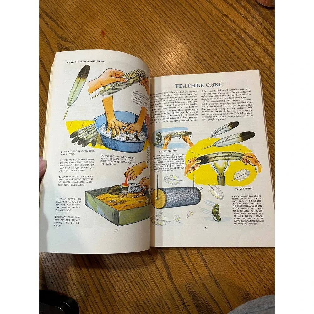 Indian Crafts and Lore by W Ben‎ Hunt Golden Book Vintage Craft Book